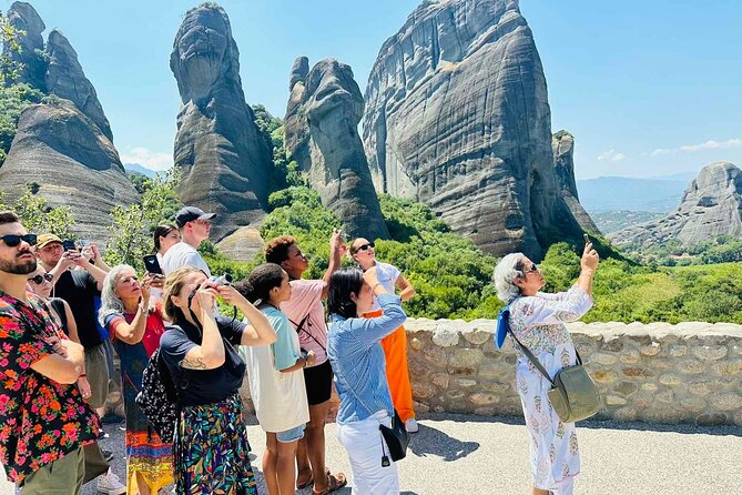 Meteora Monasteries & Caves DayTrip from Athens with Greek Lunch - The nuns’ monasteries and cliff-top views: what you’ll likely notice