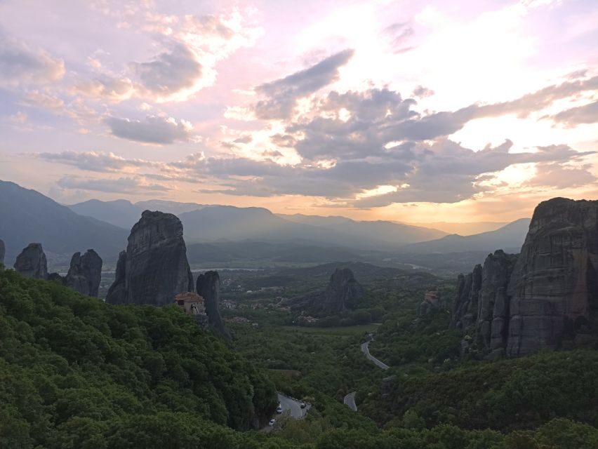 Meteora Sunset with Photos Stops & to the Cave of St. George - Getting Started in Kalabaka: Minibus Comfort and Quick Assembly