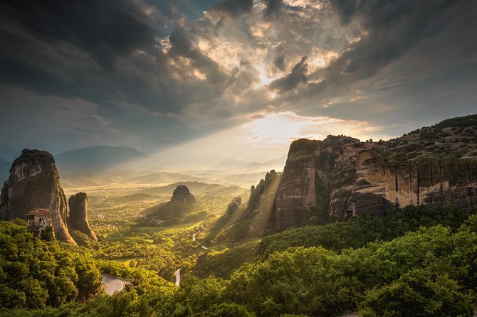 Meteora Tour: Monasteries, Lunch & Optional Athens Transfer - Great Meteoron Monastery: the big, early centerpiece