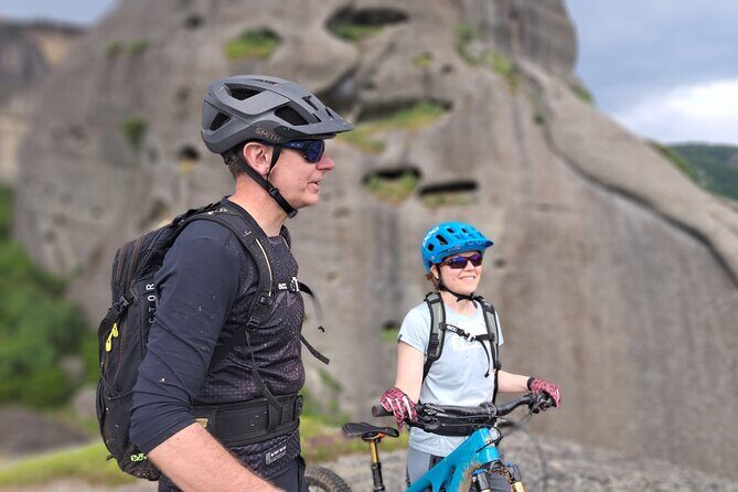 Meteora Trails Electric Mountain Bike Tour - The return ride: back to the village with different trails and views
