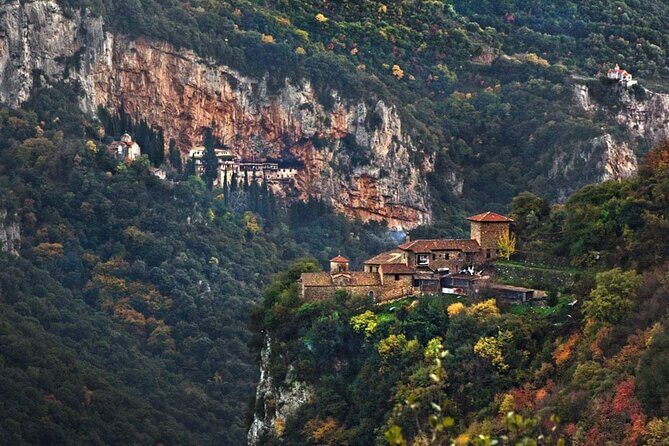 Mt. Villages of Arcadia & Clifftop Monastery Private Day Trip - Arcadia’s mountains feel like a different Greece