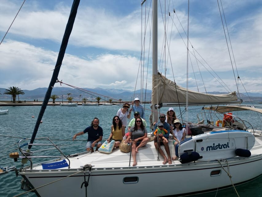 Nafplio Sun Sail Cruises | Semi-Private Half Day | With Meal - Entering the Argolic Gulf: what makes this 4.5-hour sail special