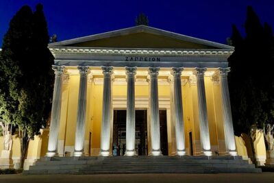 Night Tour of the City of Athens with Guide in Spanish - Starting at Vallianeio Megaron: The Athenian Trilogy Up Close