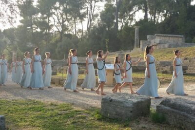 Olympia Skip-The-Lines private tour with official tourist guide - Olympic training spaces: the palaestra and gymnasium you can picture