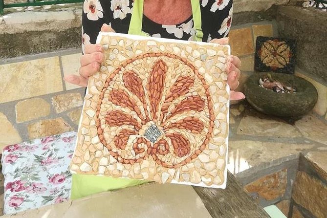 One day mosaic workshops in the Southern Peloponnese - Tools you’ll use: nippers, tweezers, piping bags, and Roman-style technique