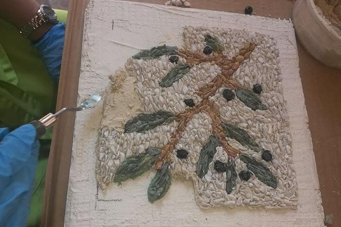 One day mosaic workshops in the Southern Peloponnese - What you get when you leave: wrapping, an email guide, and take-home learning