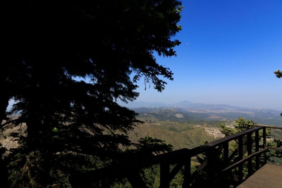Parnitha (Parnis) / Skipiza & Mola loop - Hike near Athens - The Mola stretch: steady walking, built-in rest, real lunch time