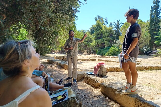 Philosophy Experiential Workshop at Plato's Academy Park -Athens - Allegory of the Cave: a live Socratic discussion, not a lecture