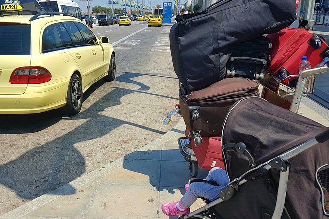 Piraeus Port & Marriott Transfer to Airport by Mercedes-Benz E Class Wagon - How the pickup works at Piraeus (and at your hotel lobby)