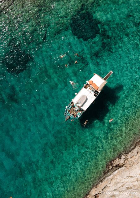 Porto Rafti: Athens Cruise Tour with Mediterranean BBQ - The four swim stops: what each kind of water experience gives you