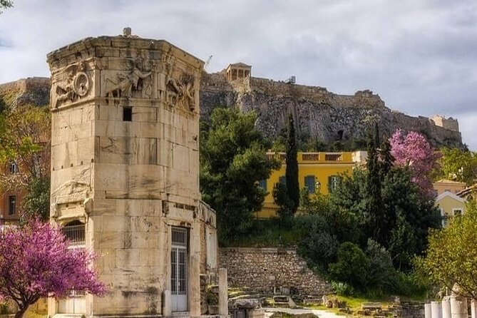 Private Athens Morning Walking Retreat Tour - Tower of the Winds: a fast approach, a slow moment