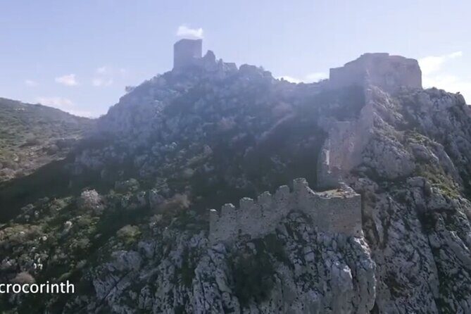 Private Biblical Apostle Paul steps in Ancient Corinth. - Corinth Canal: a short engineering hit with big-scale sea geography