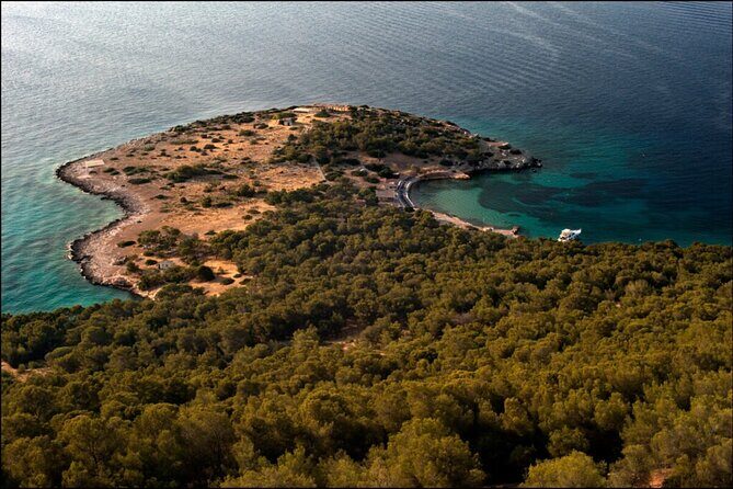 Private Boat Day-Trip to Angistri, Aegina and Moni - Perdika: lunch in a hilltop fishing village with sea views