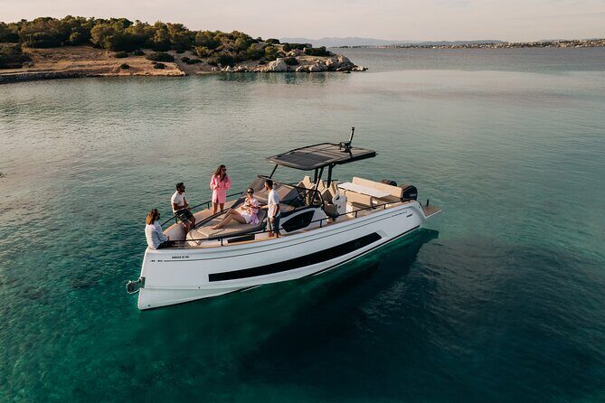 Private Boat Day-Trip to Palaia Epidavros, Aegina and Moni - Stop 2: Aponesos Beach for an easy swim by a pebble cove
