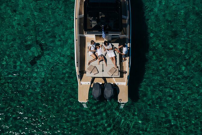 Private Boat Day-Trip to Palaia Epidavros, Aegina and Moni - On-board experience: Wi‑Fi, sea scooters, and drinks that keep energy up