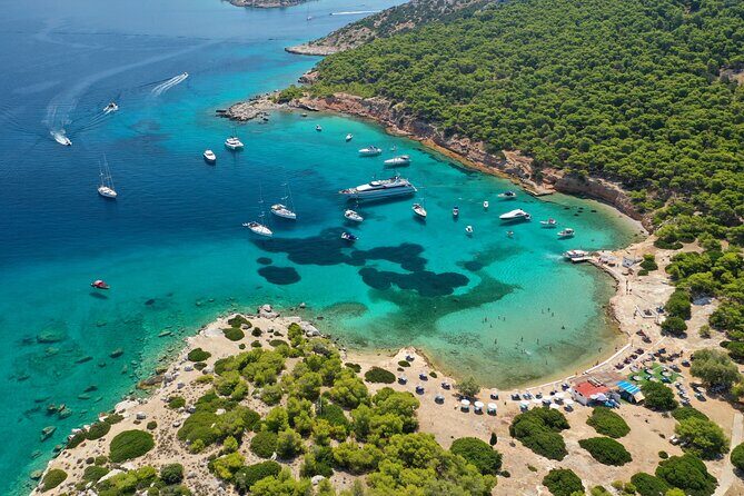 Private Boat Excursion to Aegina and Moni Islands from Athens - Stop 1: Anavyssos and the Saronic Gulf sail