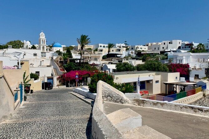 Private Day Trip to Santorini from Athens: Sightseeing Highlights - Megalochori: a calmer interior with cave-like history