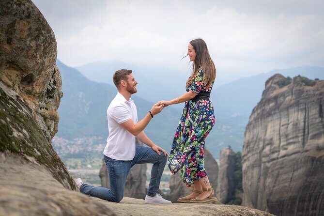 Private Meteora Photo Shoot with a Professional Photographer - Price and value: $132.45 per group up to 8