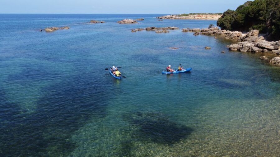 Private Sea Kayak over sunk city of ancient Feia - Should you book this sea kayak over Feia?