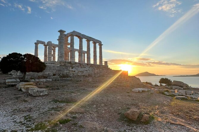 Private Sunset Sounio By Athenian Riviera With Acropolis Visit - Cape Sounion and the Temple of Poseidon at sunset