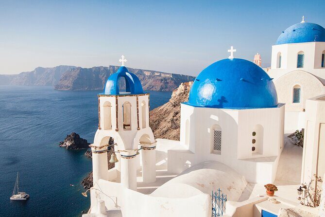 Private Tour: Santorini Highlights with Akrotiri - Firostefani and the Blue Dome photo moment