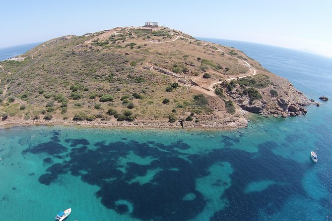 Private tour to Cape Sounio with exquisite meal at Vouliagmeni - Vouliagmeni Bay at Ithaki: a 3-course meal with sea-view romance