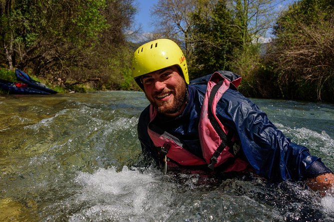 Rafting in Lousios and Alfeios rivers - Starting at the Atsicholos bridge: what the first section is really like