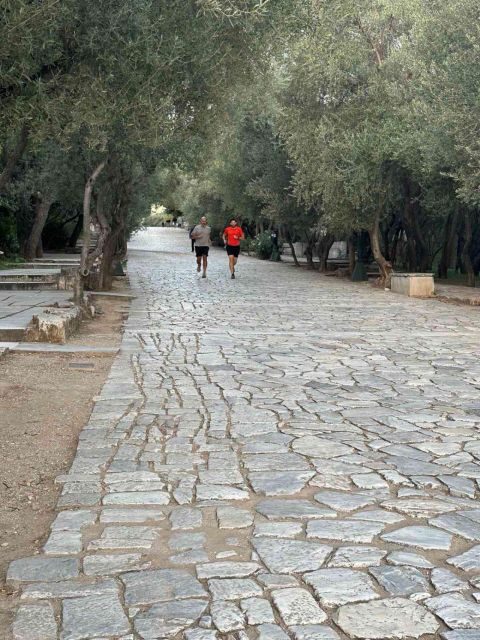 Running Through The History Of Athens with personal trainer - Pacing, effort level, and who this suits best