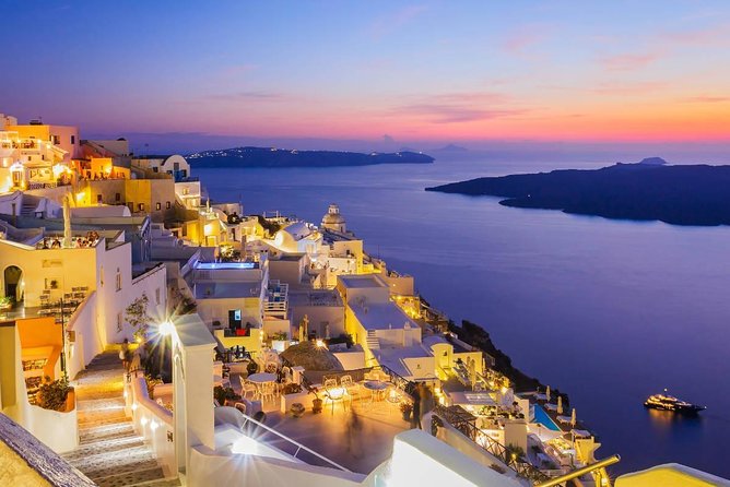 Santorini Classic highlights tour - Perissa black sand beach: the beach day you can actually afford