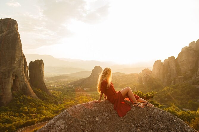 Secret Caves of Meteora - Sunset Hike - What to wear and bring for a rocky, end-of-day trail