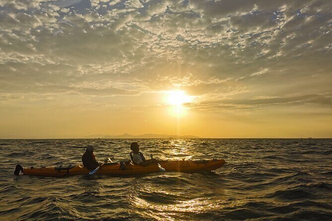 Small Group Sunset Sea Kayaking in Athens Riviera with Snorkeling - Paddling Along Athens Coastline Toward Unobstructed Sunset Views