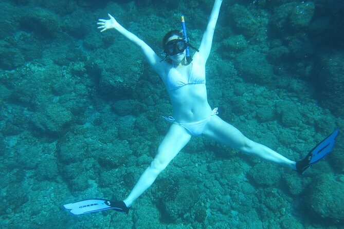 Snorkeling and swimming tour to the Poseidon's temple at Sounio cape - Blue Hole snorkeling: the water moment you actually came for