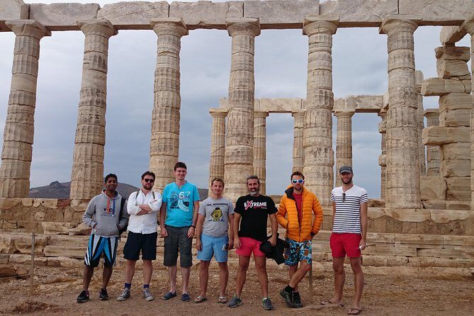 Snorkeling and swimming tour to the Poseidon's temple at Sounio cape - Legrena Beach: another option to swim and cool off