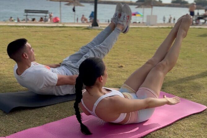 Sunrise Pilates & Calisthenics at National Garden - Stop 1: National Garden workout zone and how the session flows