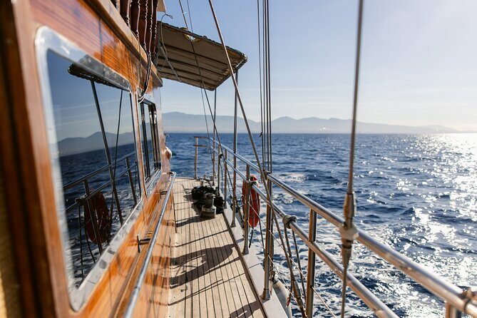 Sunset Dinner Cruise: Sunset, Swim, Drinks, and Dinner Onboard - Ydrousa swim stop: your two chances to get in the water