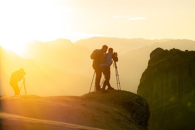 Sunset Meteora Private Photography Tour - What Christos brings: practical photo advice, even for iPhones