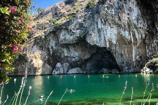 Sunset Private Tour to Poseidon Temple & Vouliagmeni Thermal Lake - Stop 2: Vouliagmeni village time for Greek bites and ice cream