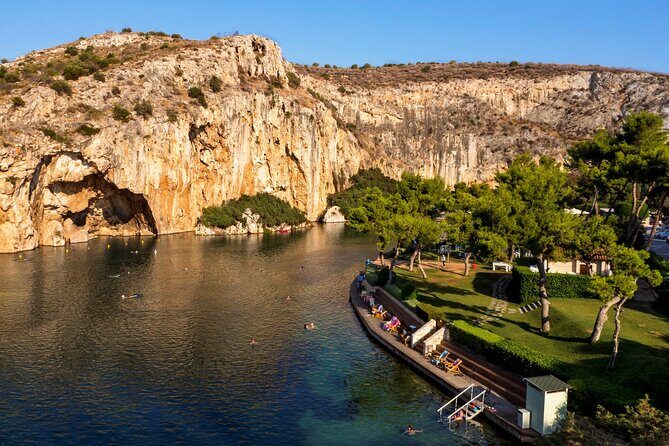 Sunset Private Tour to Poseidon Temple & Vouliagmeni Thermal Lake - Stop 3: The Temple of Poseidon at Cape Sounion for sunset views