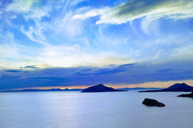 Sunset & swimming at Cape Sounio, Poseidon temple - Price and value: $116.36 plus Temple entry