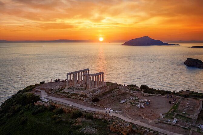 Sunset tour to Cape Sounio Poseidon Temple And Athens Riviera 5h - Key highlights to look forward to