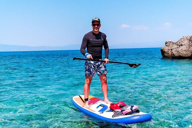 SUP and Snorkeling Experience in Kardamyli - Snorkeling alongside rock gardens and marine life