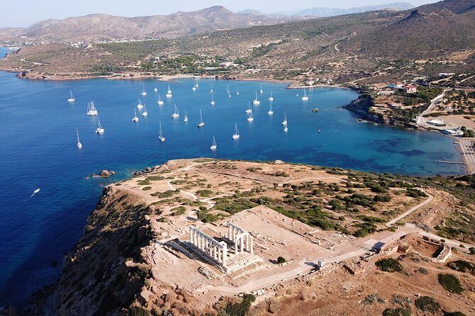Temple of Poseidon and Cape of Sounion private sunset Tour - Sounion Archaeological Site: the myth-laced cliff that makes Poseidon feel real