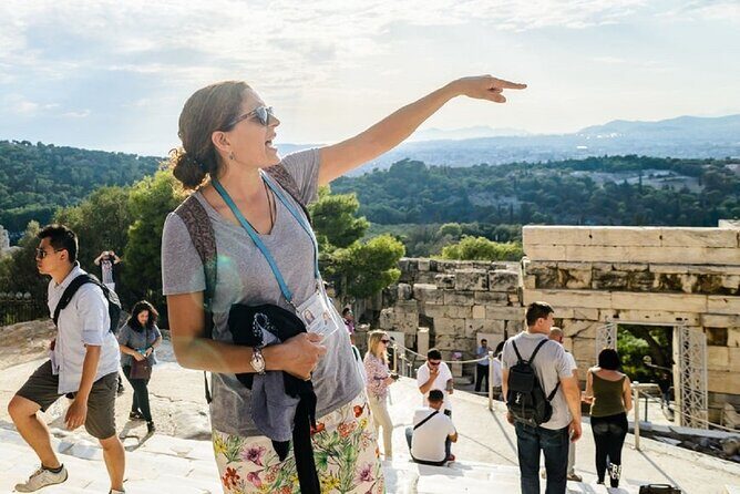 The Acropolis Walking Tour with a French Guide - Porinou 5 meeting point and a smooth start to the Acropolis climb