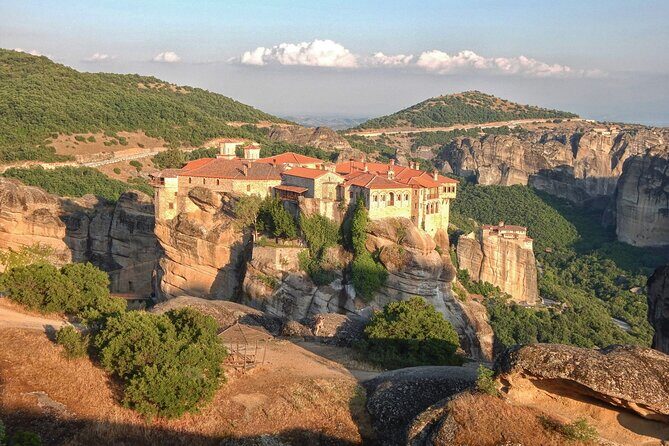 Thermopylae, Meteora and Delphi Private Full Day Tour - Meteora: monasteries on tall rock and the staircase reality