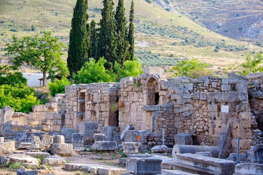"Tour in Athens & Corinth:Highlights & Path of Apostle Paul" - Zeus, Hadrian, Parliament, and the Athens pass-by route