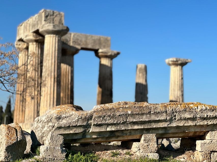 Visit Ancient Corinth Mycenae Nafplio Canal Private Tour 8H - Packing list for castle stairs and ancient stone