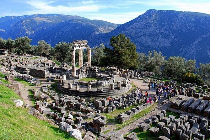 Visit Delphi the famous oracle! Explore the mysteries of the ancient world! - Tholos of Athena Pronaia: the circular stop that surprises people