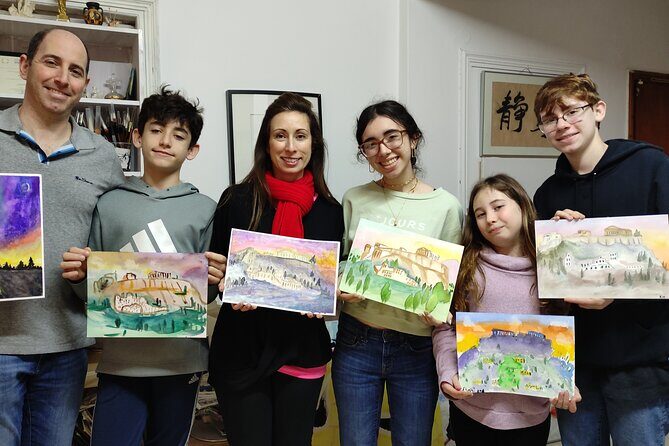 workshop for painting acropolis/landscape with local artist - Practical tips to get the most from your session